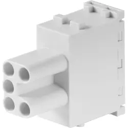 Contact module, female, socket