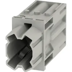 Contact module, male, plug