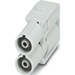 Contact module, male, plug
