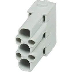 Contact insert, male, plug