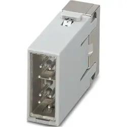 Contact module, male, plug