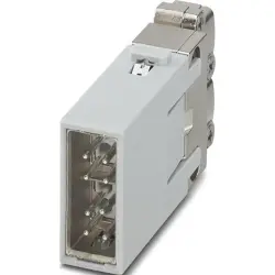 Contact module, male, plug