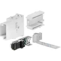 Contact module, male, plug