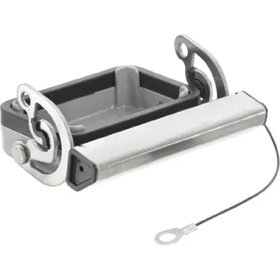 Cover cap, size 6, die-cast aluminum, clamp lock, IP65, 2755050000 - 1