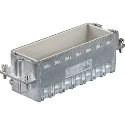 Surface mount housing, size 8, zinc die casting, 1983890000 - 1