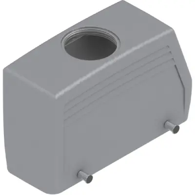 Grommet housing, size 8, die-cast aluminum, clamp lock, IP65, 1324520000 - 1