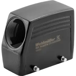 Grommet housing, size 6, die-cast aluminum, clamp lock, IP65, 2544030000