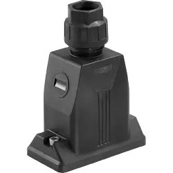 Grommet housing, size 4, PA, screw locking, IP66/IP67, 2716720000
