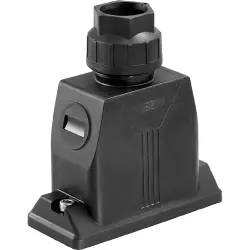 Grommet housing, size 6, PA, screw locking, IP66/IP67, 2716730000