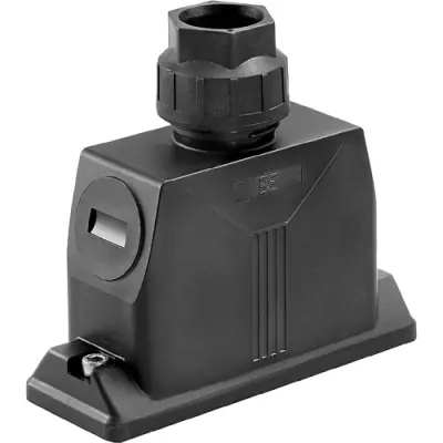 Grommet housing, size 8, PA, screw locking, IP66/IP67, 2716740000 - 1