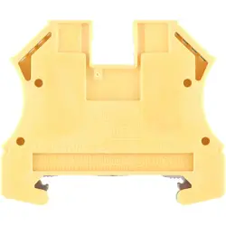 Protective conductor terminal, screw connection, 1.5-16 mm², 2 pole, 1200 A, 8 kV, yellow/green, 1010300000
