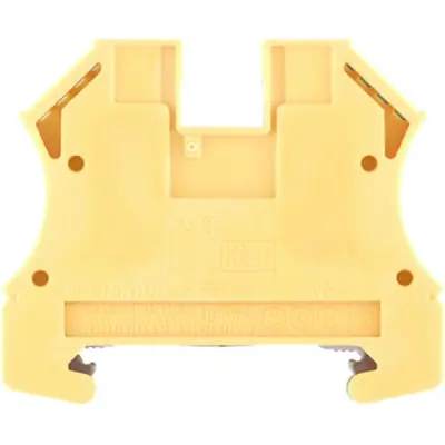 Protective conductor terminal, screw connection, 1.5-16 mm², 2 pole, 1200 A, 8 kV, yellow/green, 1010300000 - 1