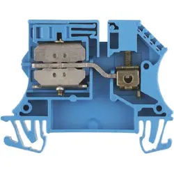 Disconnect/test-disconnect terminal block, screw connection, 0.5-6.0 mm², 32 A, 6 kV, blue, 1010780000