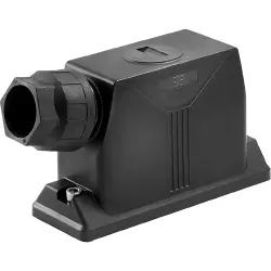 Grommet housing, size 8, PA, screw locking, IP66/IP67, 2716780000