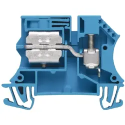 Disconnect/test-disconnect terminal block, screw connection, 0.5-10 mm², 41 A, 6 kV, blue, 1010880000