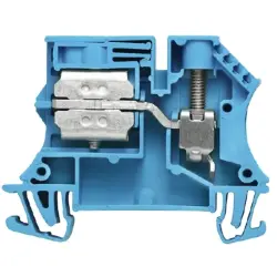Disconnect/test-disconnect terminal block, screw connection, 1.5-16 mm², 57 A, 6 kV, blue, 1010980000