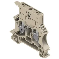 Fuse terminal block, 2 pole, 0.5-6.0 mm², 250 V, 6.3 A, 1011000000