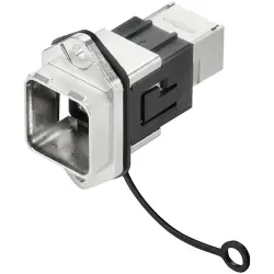 Socket, RJ45, 8 pole, 8P8C, Cat 6A, IDC connection, 1012310000