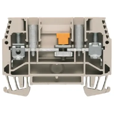 Disconnect/test-disconnect terminal block, screw connection, 0.5-10 mm², 41 A, 6 kV, dark beige, 1016900000 - 1