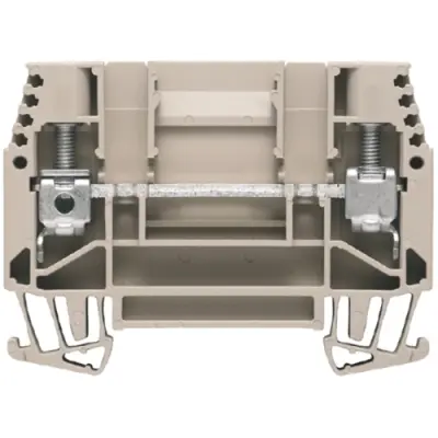 Disconnect/test-disconnect terminal block, screw connection, 0.5-10 mm², 41 A, 6 kV, dark beige, 1017100000 - 1