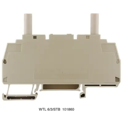 Disconnect/test-disconnect terminal block, screw connection, 0.5-10 mm², 41 A, 6 kV, dark beige, 1018600000 - 1