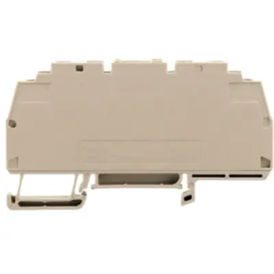 Disconnect/test-disconnect terminal block, screw connection, 0.5-10 mm², 41 A, 6 kV, dark beige, 1018800000 - 1