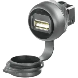 USB-Micro-A panel socket, USB 2.0, 1018840000