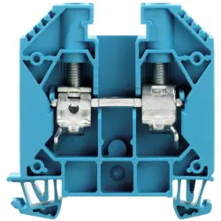 Through terminal block, screw connection, 1.5-16 mm², 2 pole, 76 A, 8 kV, blue, 1020480000