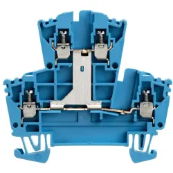 Multi level terminal block, screw connection, 0.5-4.0 mm², 24 A, 6 kV, blue, 1022380000