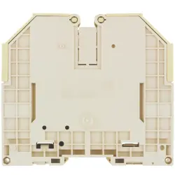 Through terminal block, screw connection, 35-150 mm², 2 pole, 269 A, 8 kV, dark beige, 1024500000