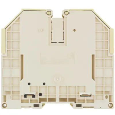 Through terminal block, screw connection, 35-150 mm², 2 pole, 269 A, 8 kV, dark beige, 1024500000 - 1