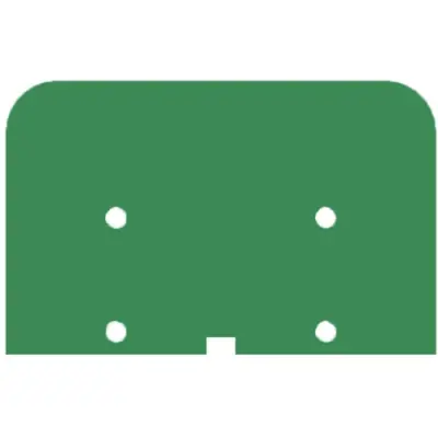 Separating plate for connection terminal, 1027160000 - 1
