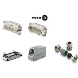 Connector kit, size 6, 16 pole + PE , IP65, 1027640000