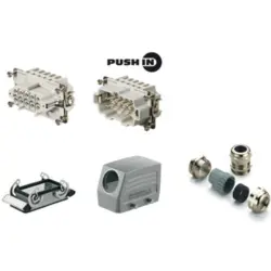 Connector kit, size 4, 10 pole + PE , IP65, 1027680000