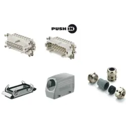 Connector kit, size 6, 16 pole + PE , IP65, 1027690000