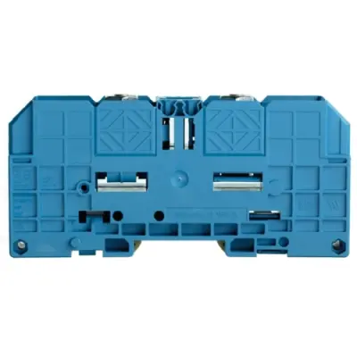 Bolt terminal, bolt connection, 70 mm², 2 pole, 192 A, 8 kV, blue, 1028480000 - 1