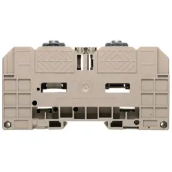 Bolt terminal, bolt connection, 120 mm², 2 pole, 269 A, 8 kV, dark beige, 1028500000