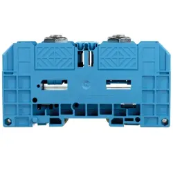 Bolt terminal, bolt connection, 120 mm², 2 pole, 269 A, 8 kV, blue, 1028580000