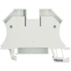 Through terminal block, screw connection, 1.5-16 mm², 2 pole, 76 A, 8 kV, dark beige, 1036100000