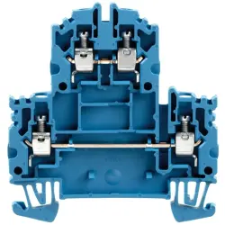 Multi level terminal block, screw connection, 0.5-4.0 mm², 32 A, 8 kV, blue, 1041980000