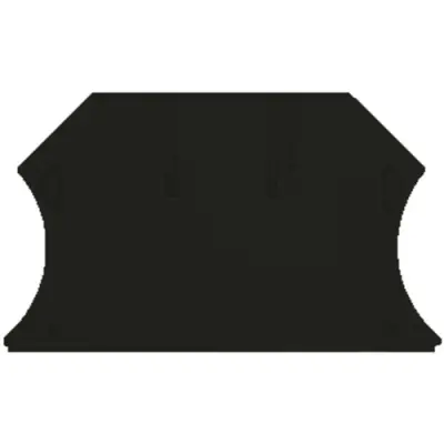 End plate for terminal block, 1050010000 - 1
