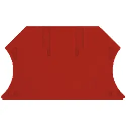 End plate for terminal block, 1050040000