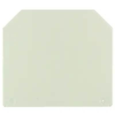 End/Intermediate plate for terminal block, 1050100000 - 1
