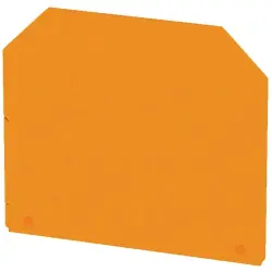 End/Intermediate plate for terminal block, 1050160000