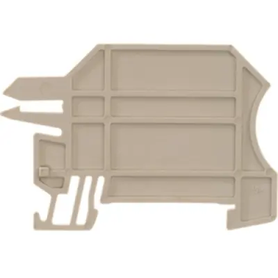 End/Intermediate plate for terminal block, 1050200000 - 1