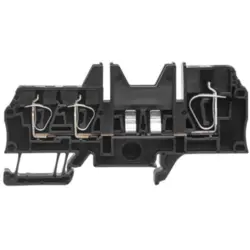 Fuse terminal block, 2 pole, 0.5-6.0 mm², 250 V, 57 A, 1058520000