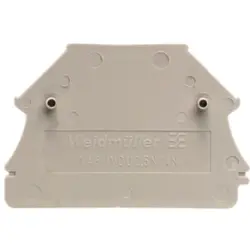 End plate for terminal block, 1060000000