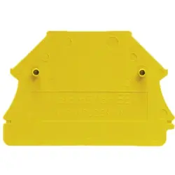 End plate for terminal block, 1060090000