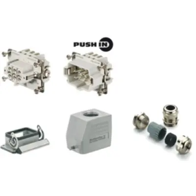 Connector kit, size 3, 6 pole + PE , IP65, 1061710000 - 1