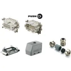 Connector kit, size 4, 10 pole + PE , IP65, 1061730000